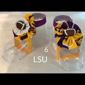 LSU Baby Stretch Sandals
